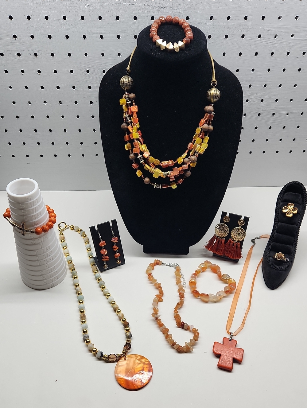 Orange Themed Jewelry Bundle